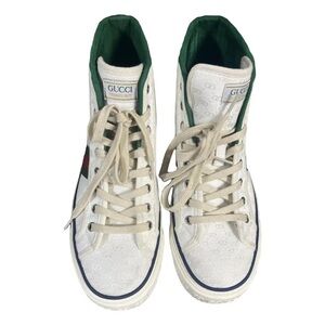 Gucci Wmns Tennis 1977 High 'White Mini GG'